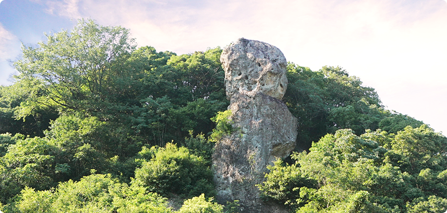 インスタスポット鯖くさらかし岩